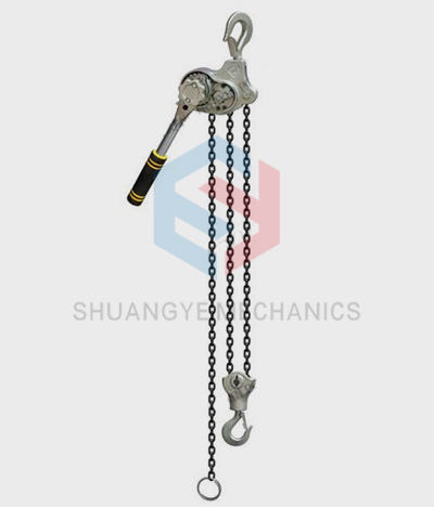 Magnesium alloy chain lever hoist 1.5T